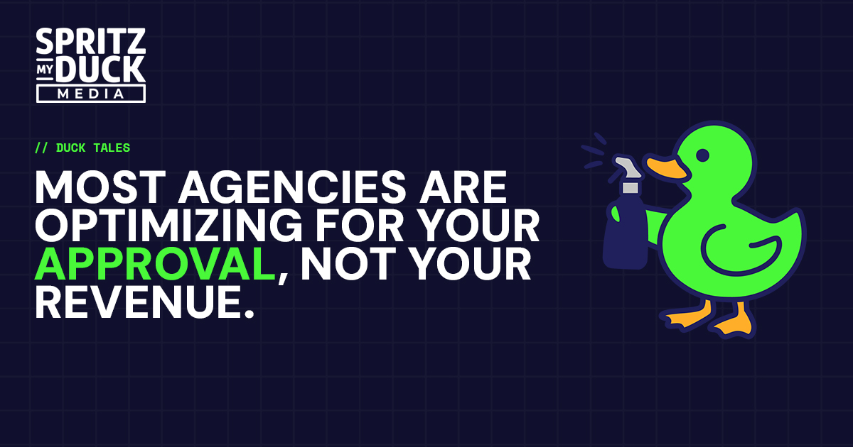 Agencies Are Optimizing for Approval, Not Revenue