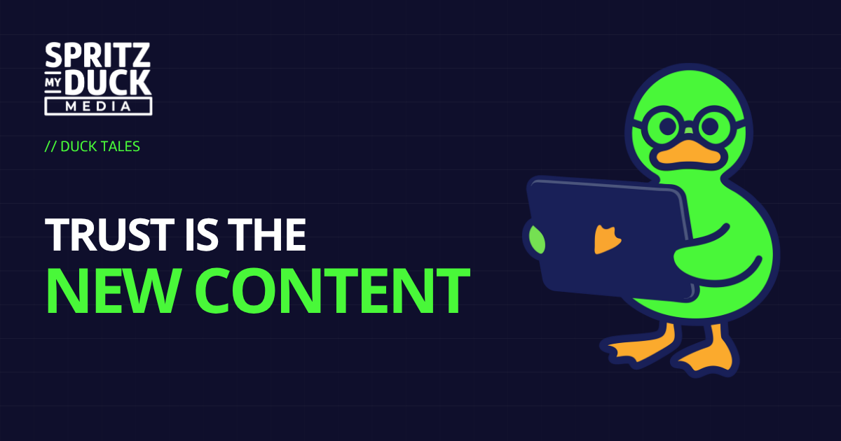 Trust Is the New Content